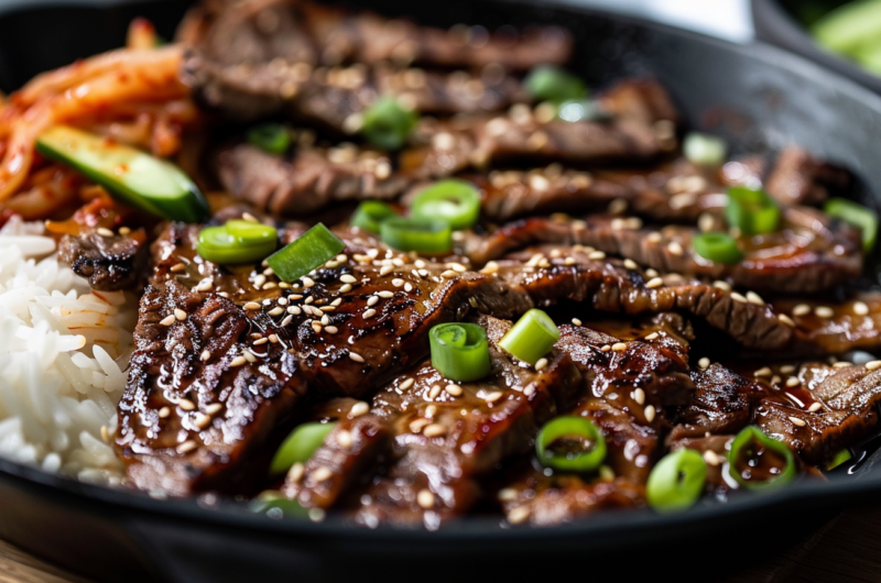 Easy Korean Beef Bulgogi